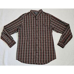 Columbia Lightweight Back Vented Omni Wick Plaid Button Down Shirt